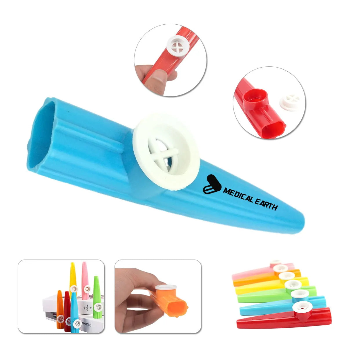 HUPSTL328 Mini Plastic Kazoo
