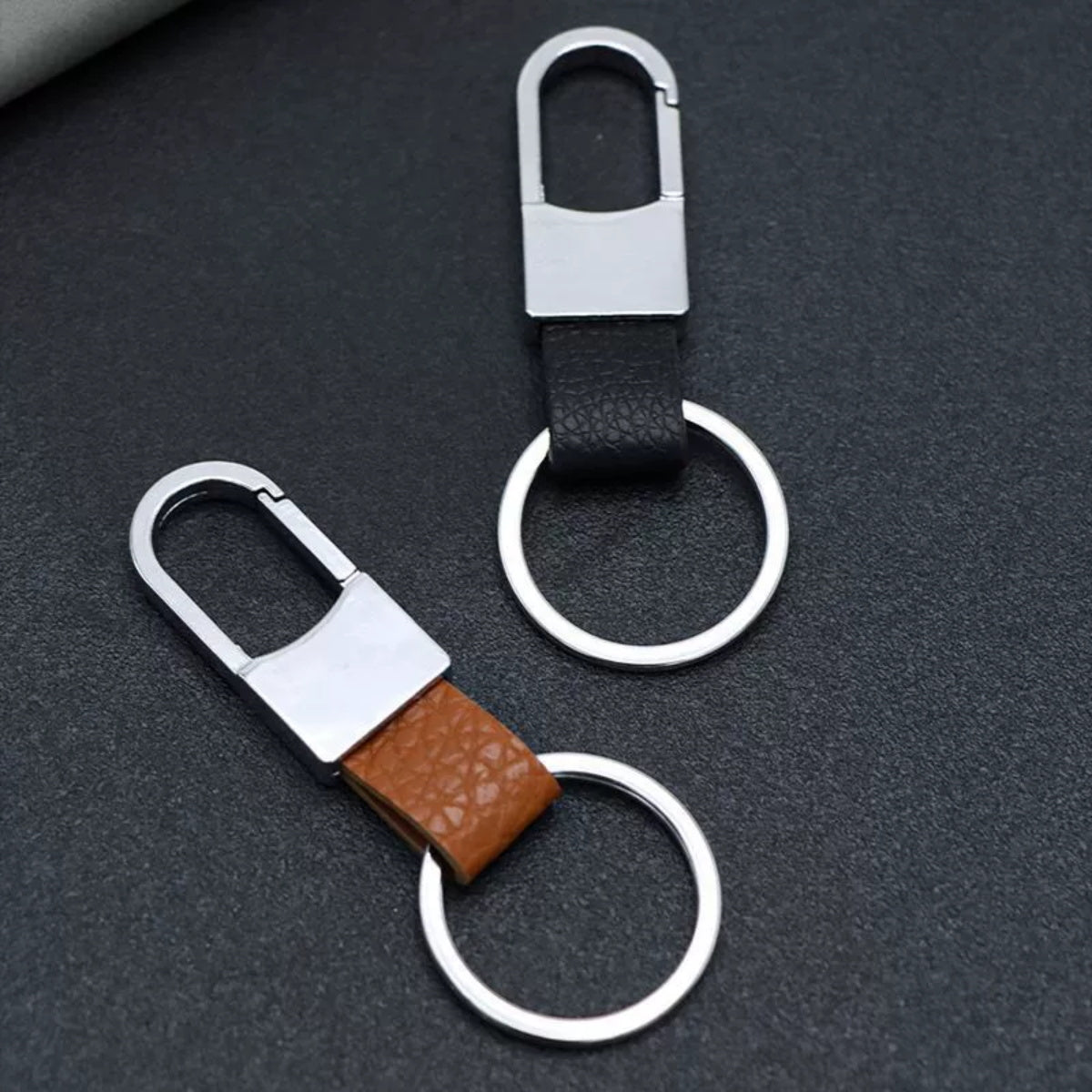 HUPSTL330 Classic Stainless Steel Keychain
