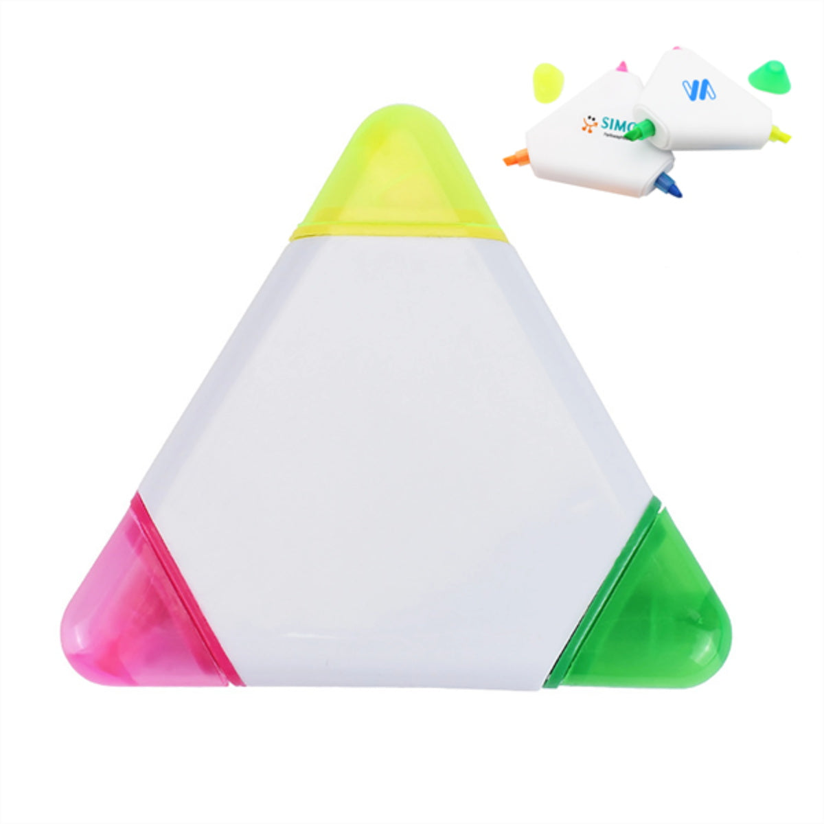 HUPSTL333 Tri-Highlighter W/ Custom Logo