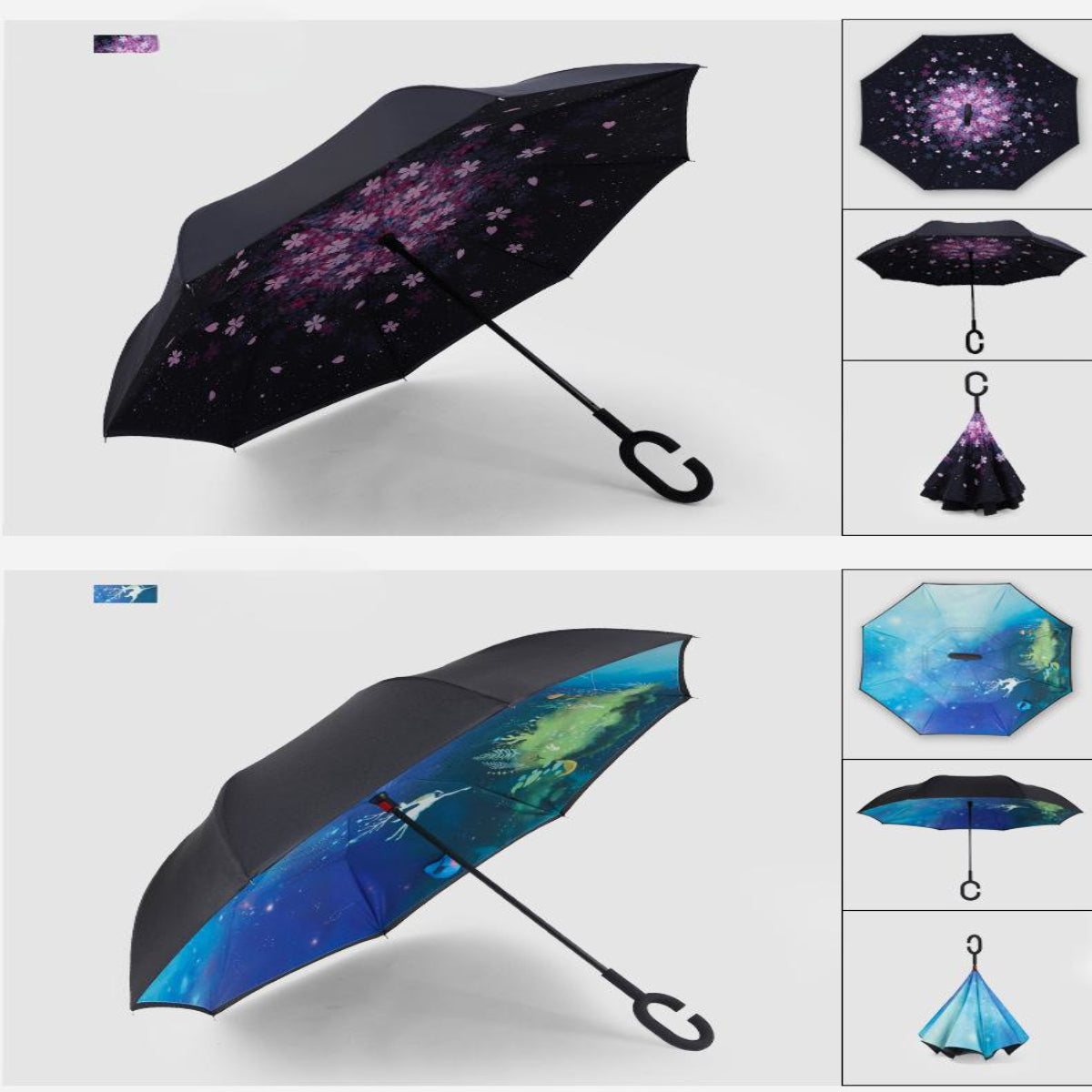 HUPSTL341 Reversible Umbrella