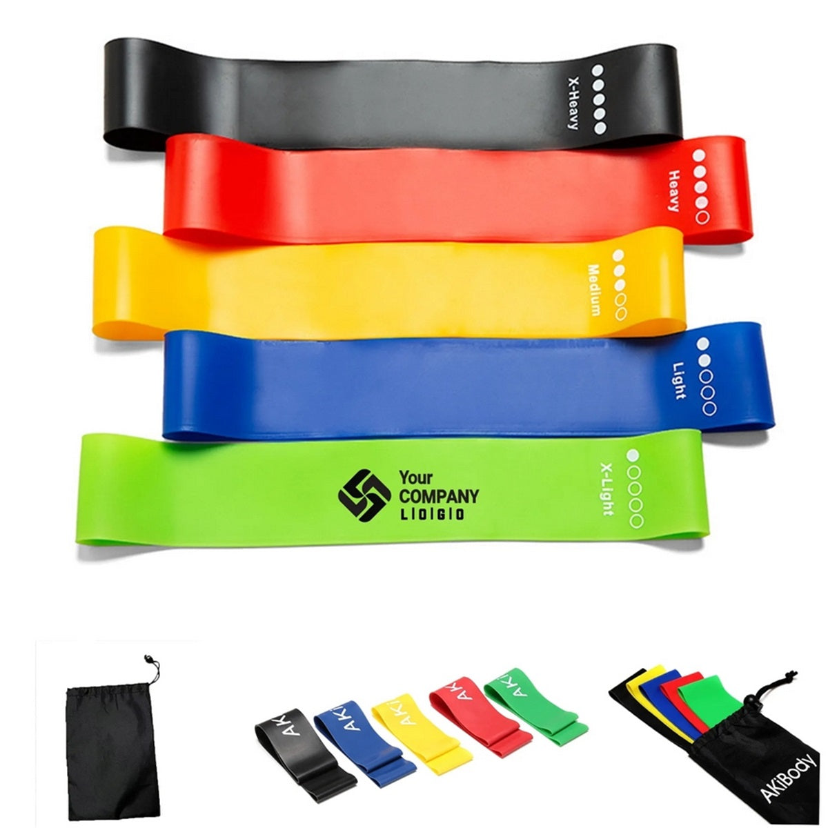 HUPSTL352 Latex Yoga Resistance Bands