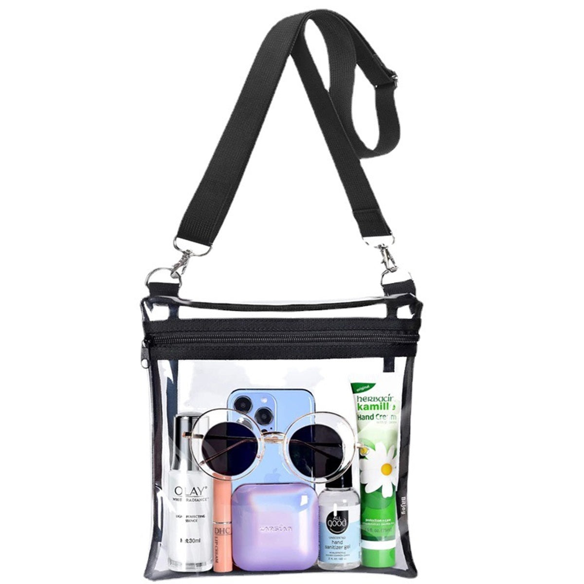 HUPSTL359 Pvc Transparent Crossbody Bag