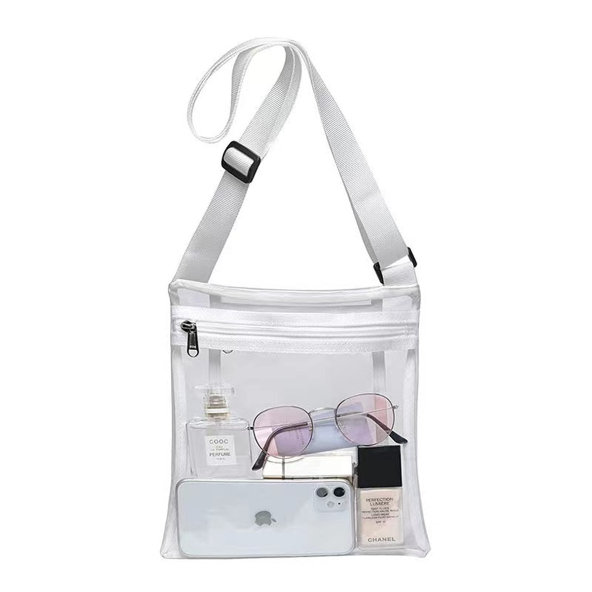 HUPSTL359 Pvc Transparent Crossbody Bag
