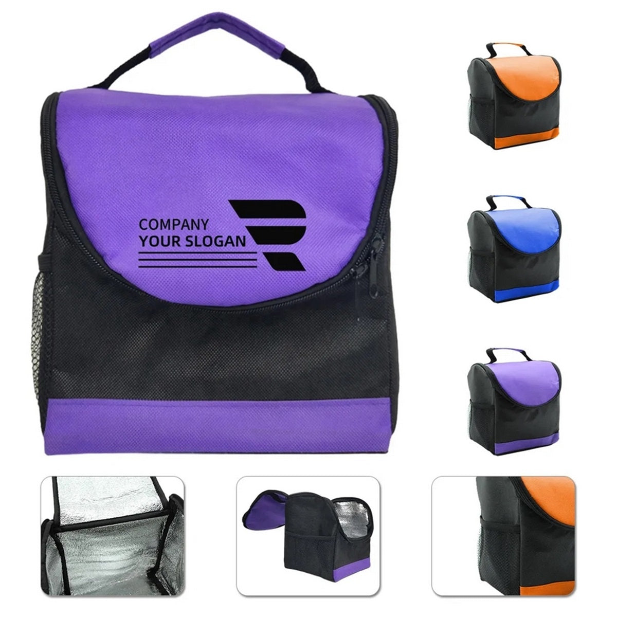 HUPSTL360 Non-Woven Lunch Cooler Bag