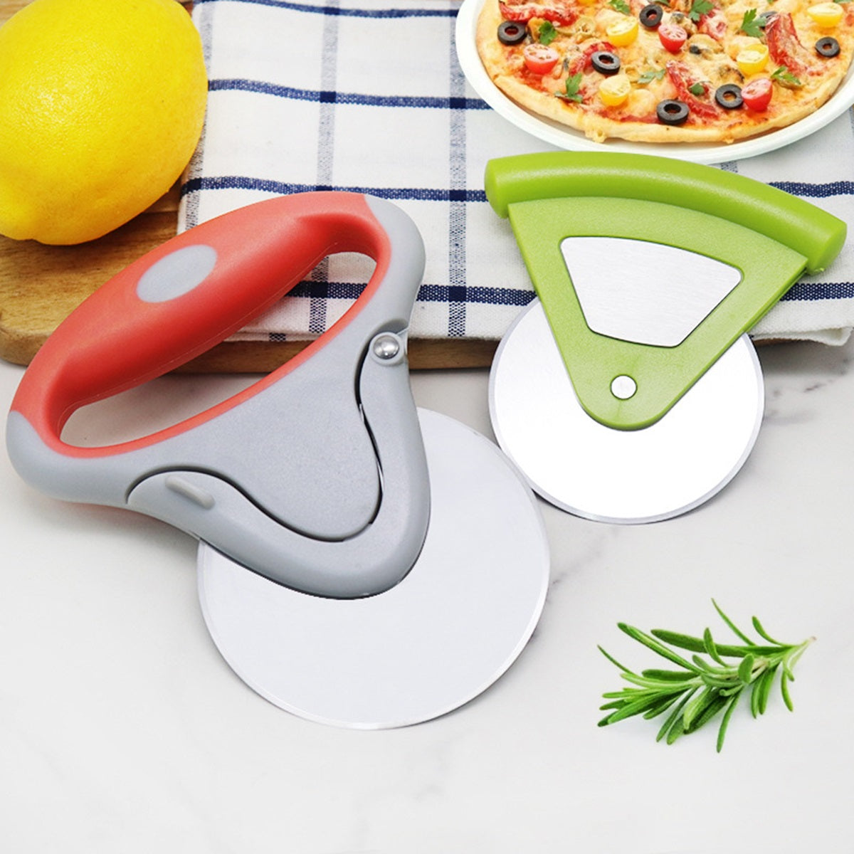 HUPSTL362 Stainless Steel Pizza Cutter