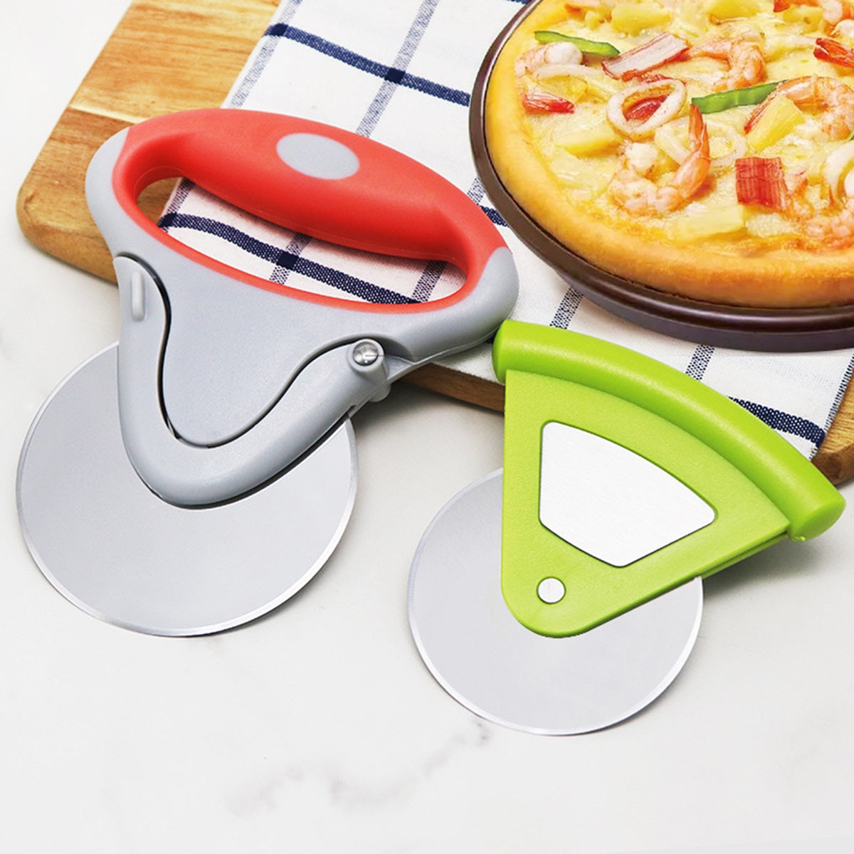HUPSTL362 Stainless Steel Pizza Cutter
