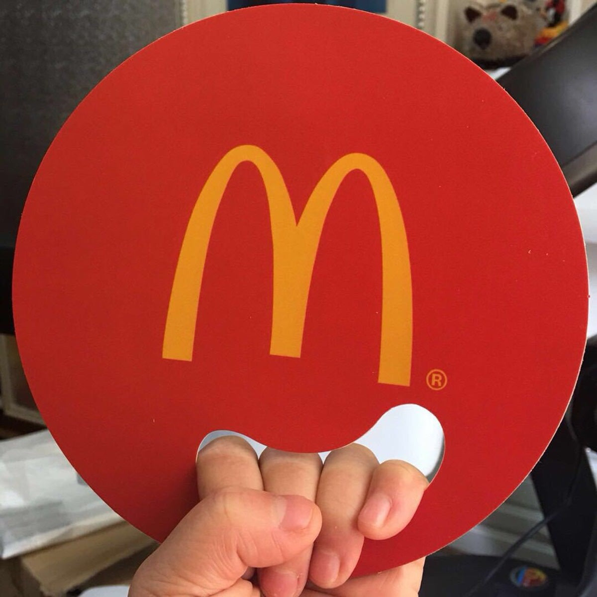 HUPSTL369 Portable Plastic Hand Fan