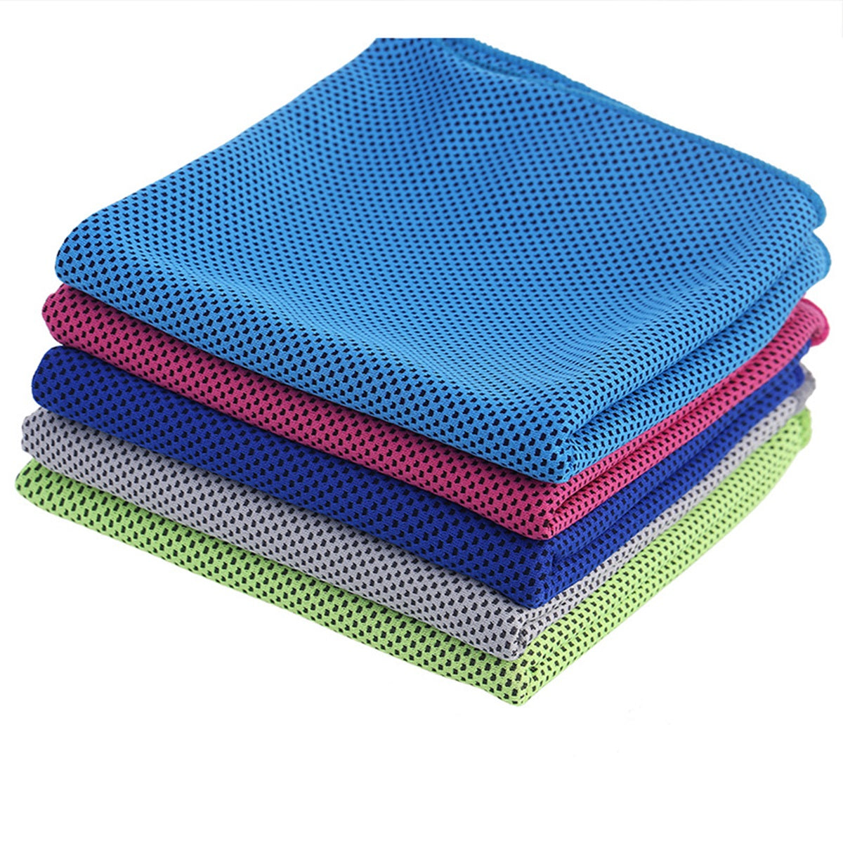 HUPSTL370 Ice Cooling Sport Towel With Carabiner