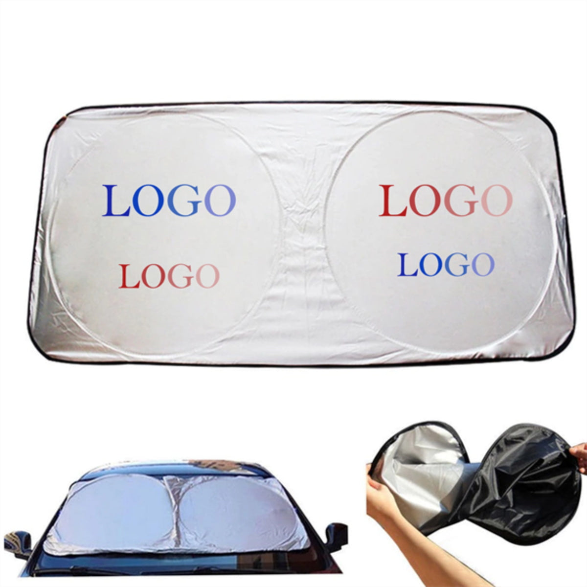 HUPSTL374 Sublimation Car Sunshade