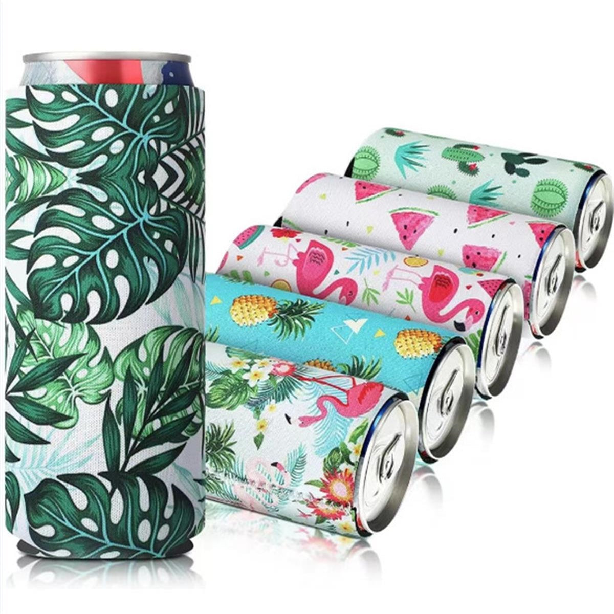 HUPSTL382 Neoprene Can Cooler Sleeves