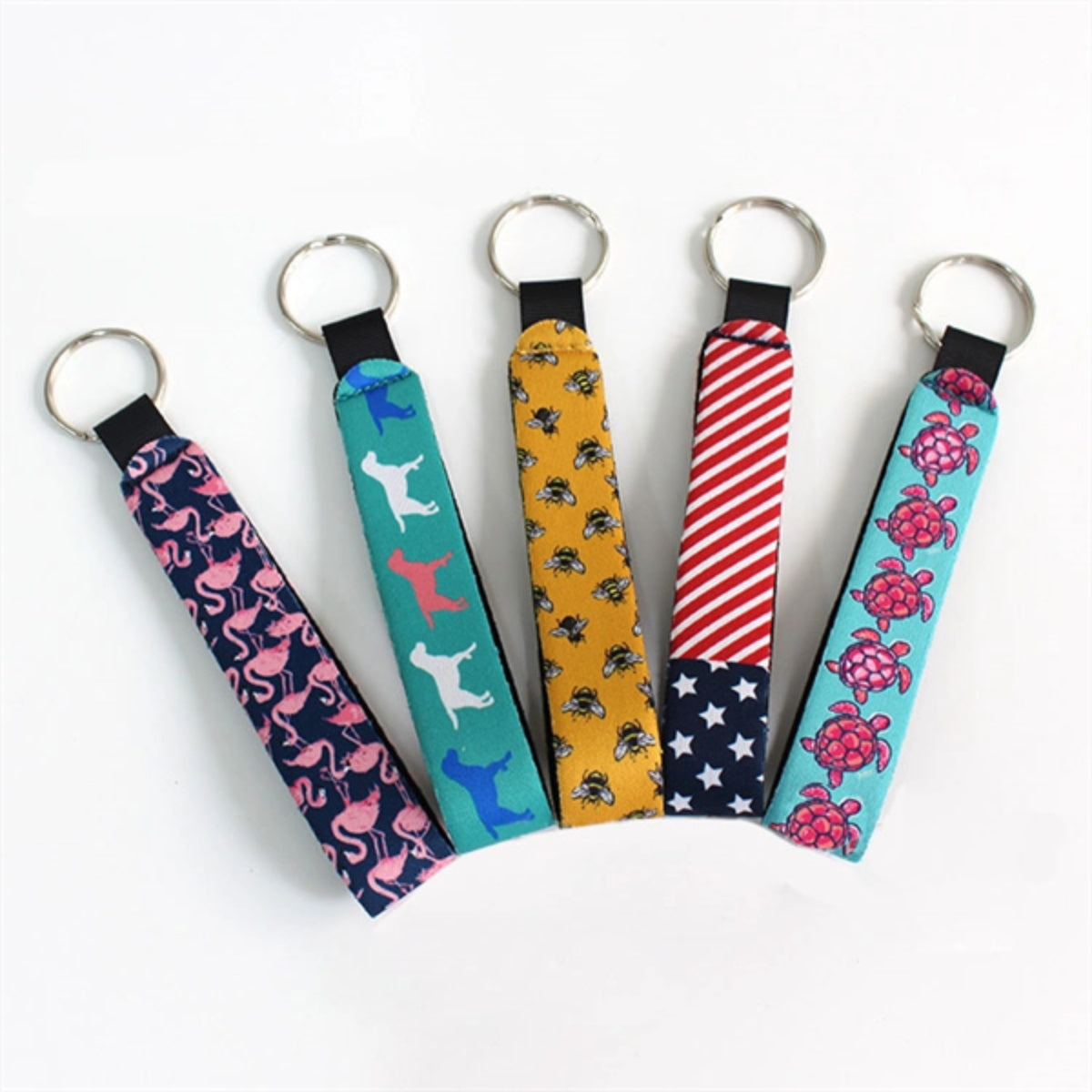 HUPSTL385 Neoprene Wristlet Keychain