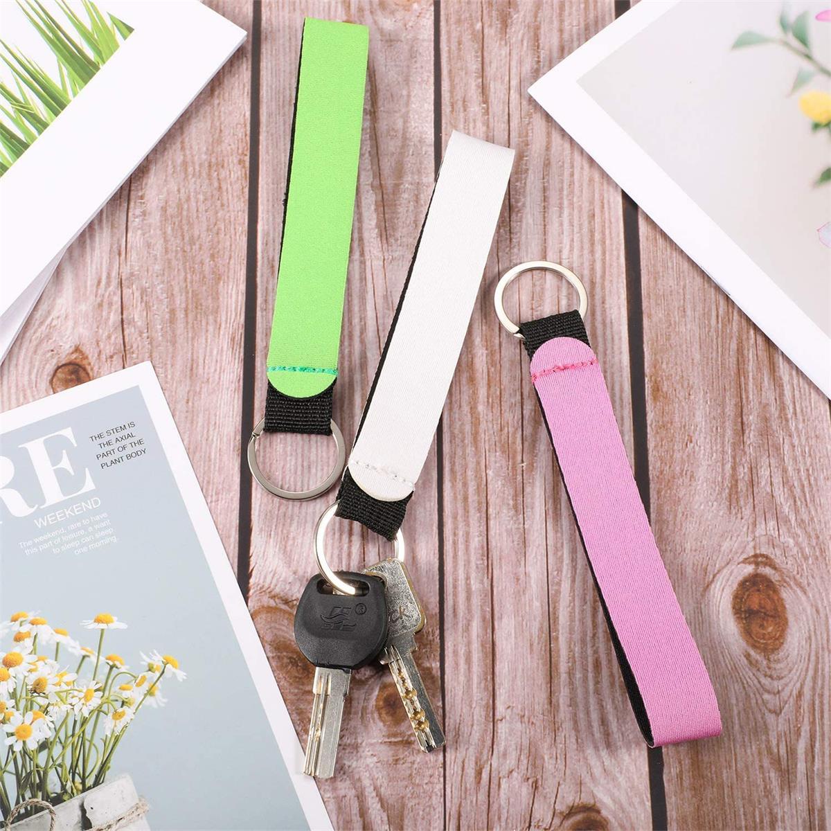 HUPSTL385 Neoprene Wristlet Keychain