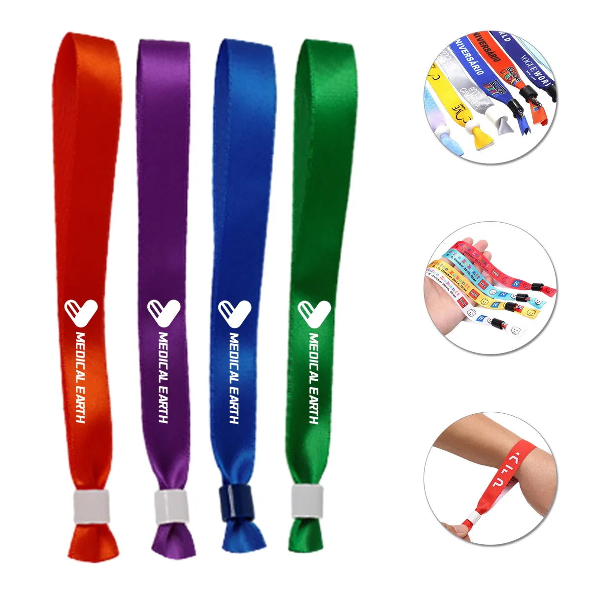 HUPSTL387 Sublimated Event Wristband