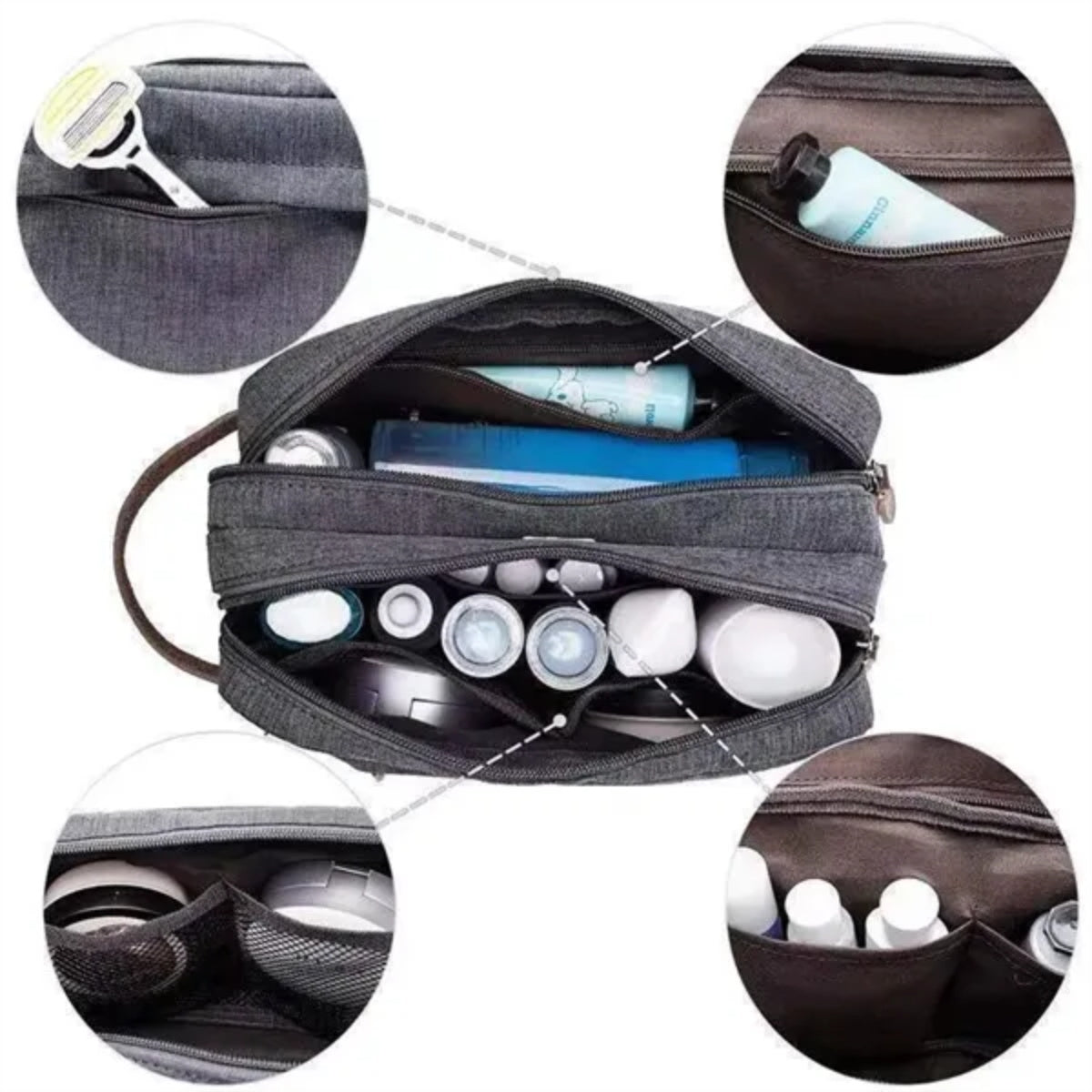 HUPSTL388 Durable Toiletry Cosmetic Bag