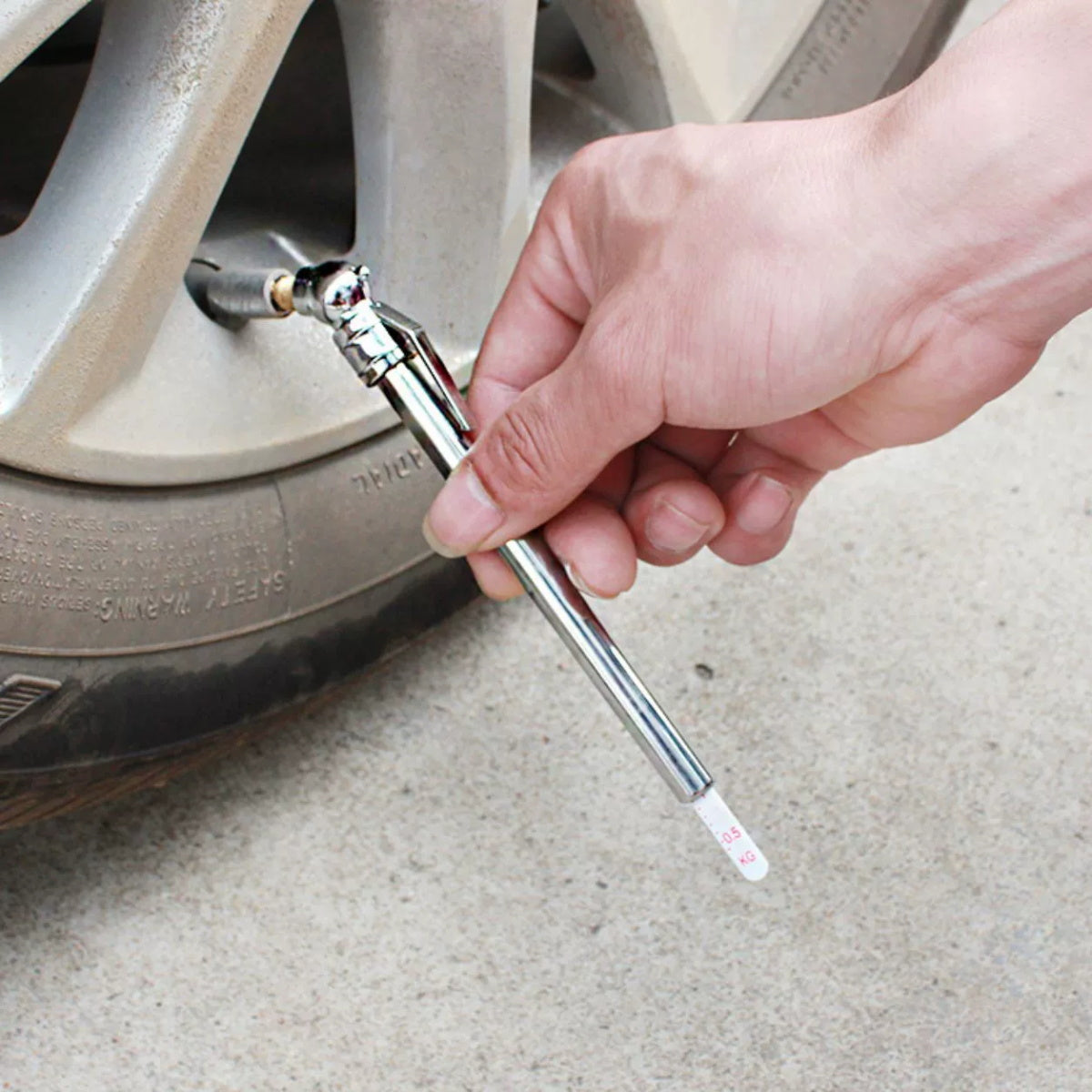 HUPSTL390 Mini Tire Gauge With Key Chain