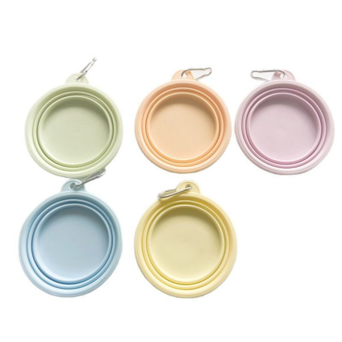 HUPSTL506 Portable 34oz Outdoor Folding Pet Bowl