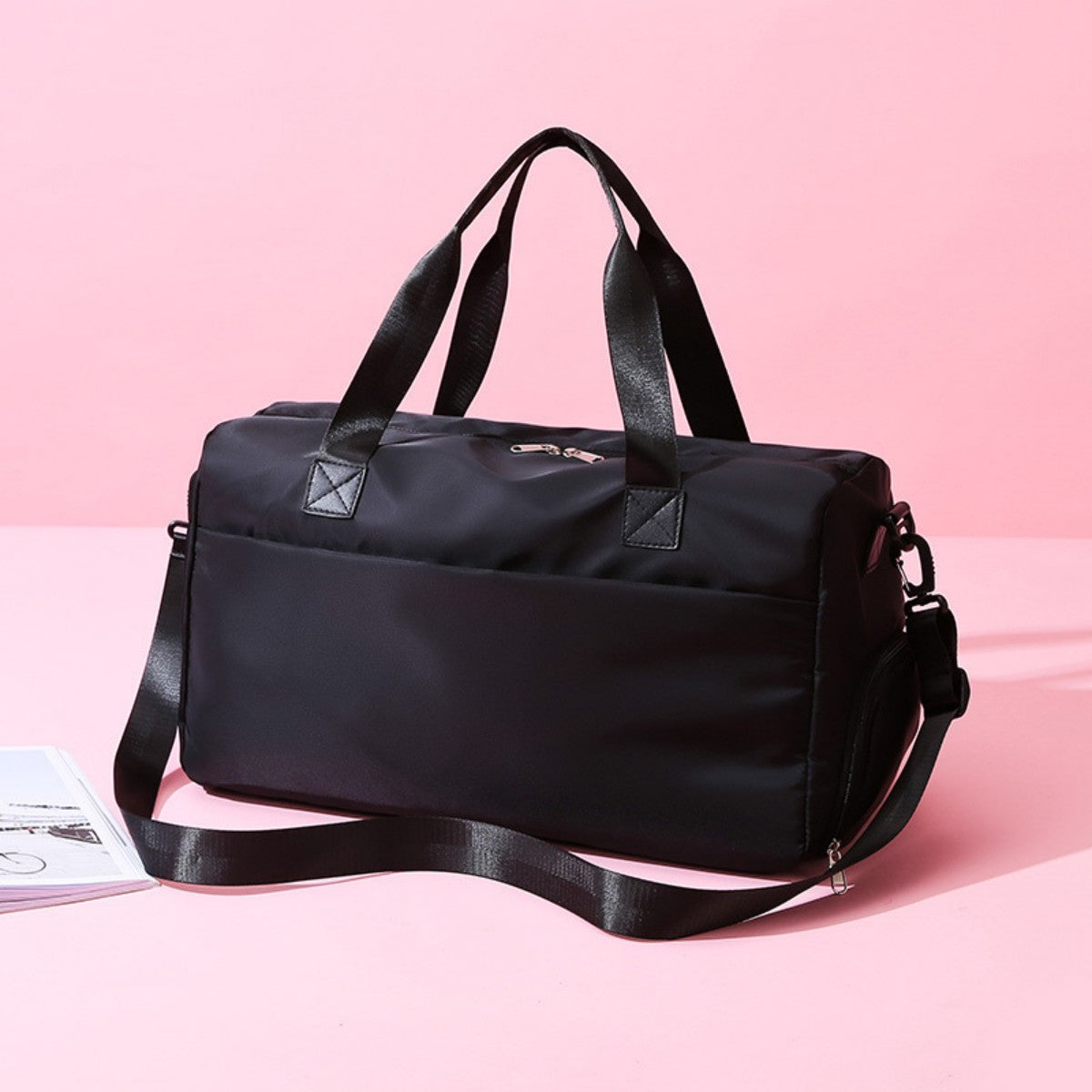 HUPSTL512Gym Bag Separate Shoe Compartment Waterproof Crossbody Tote