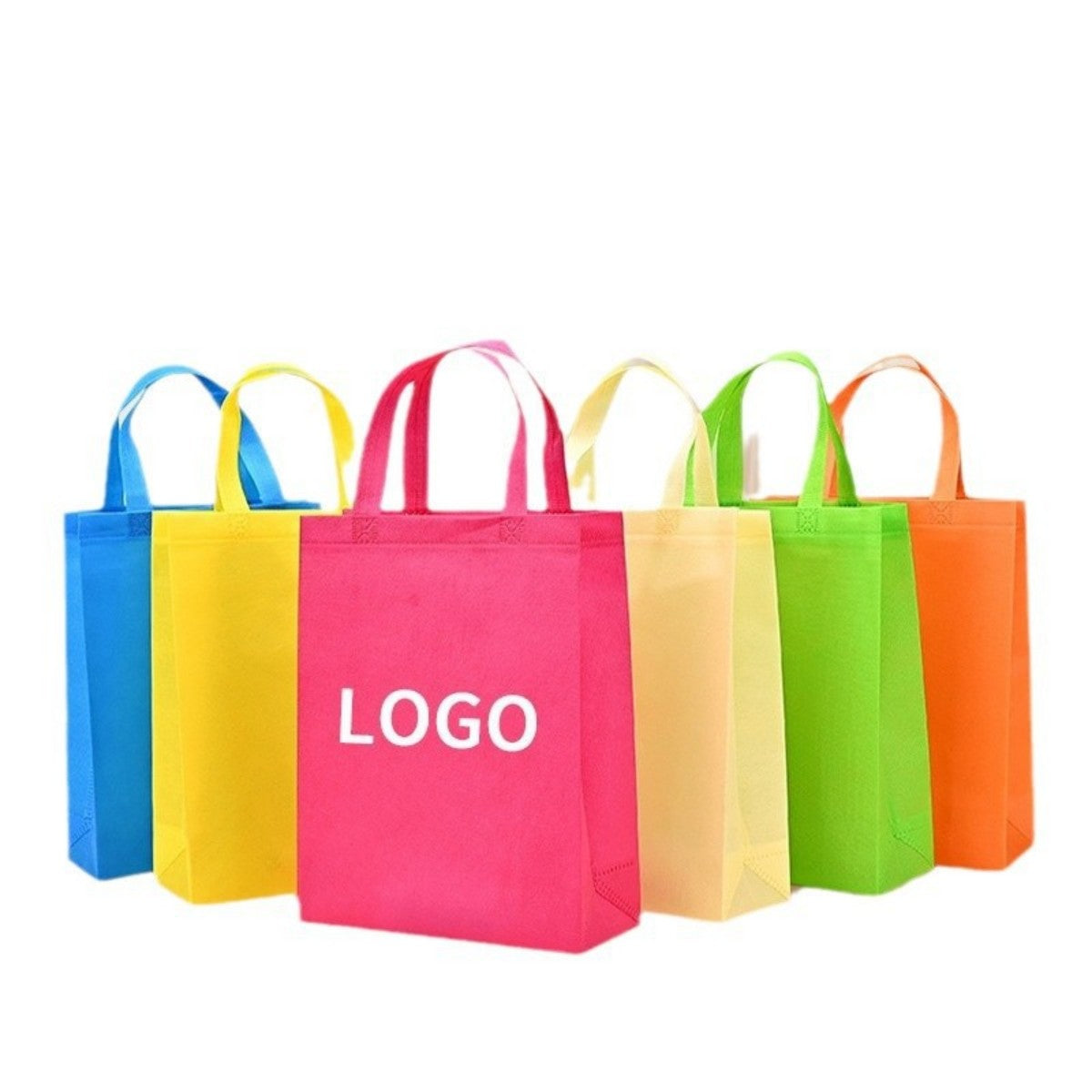 HUPSTL515 Reusable Totes Bags With Non-Woven Economy