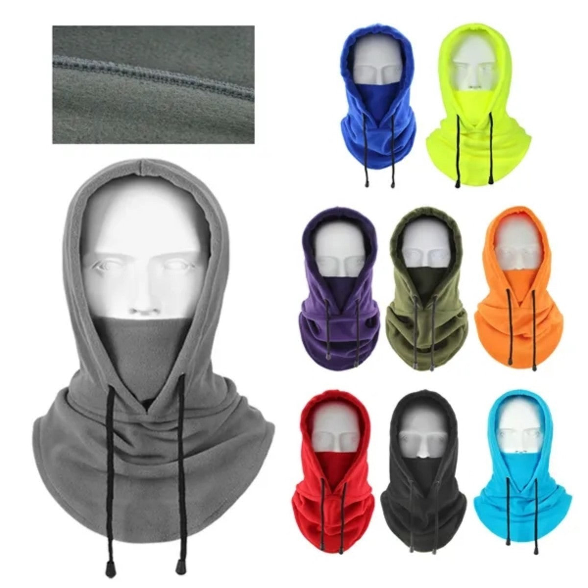 HUPSTL524 Riding Hat Winter Cowl Head Cover