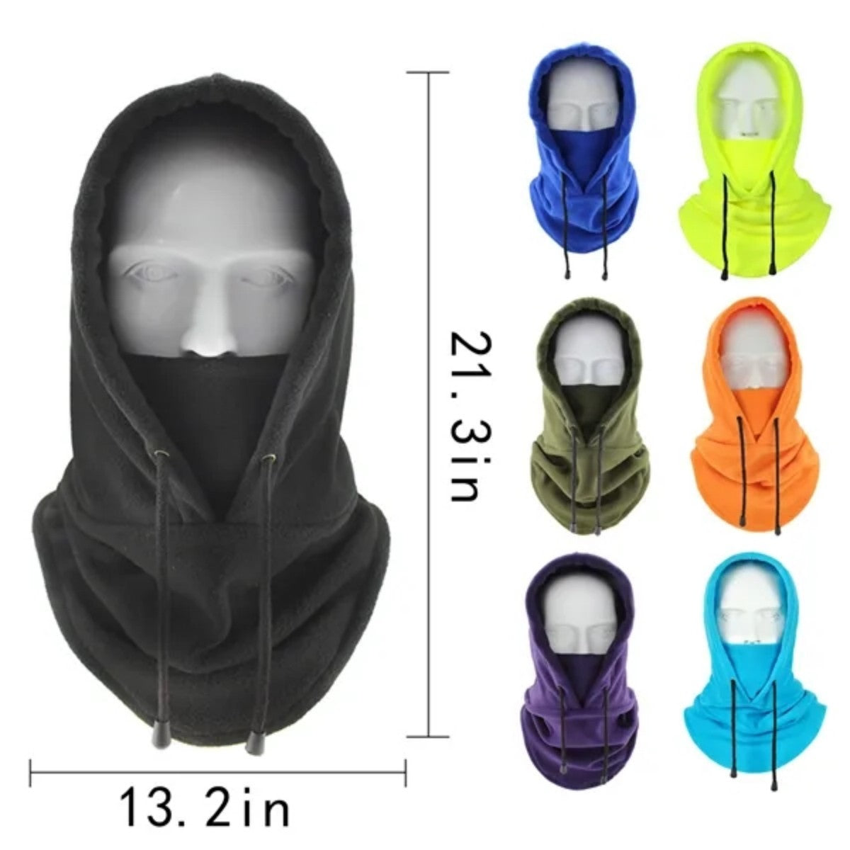 HUPSTL524 Riding Hat Winter Cowl Head Cover