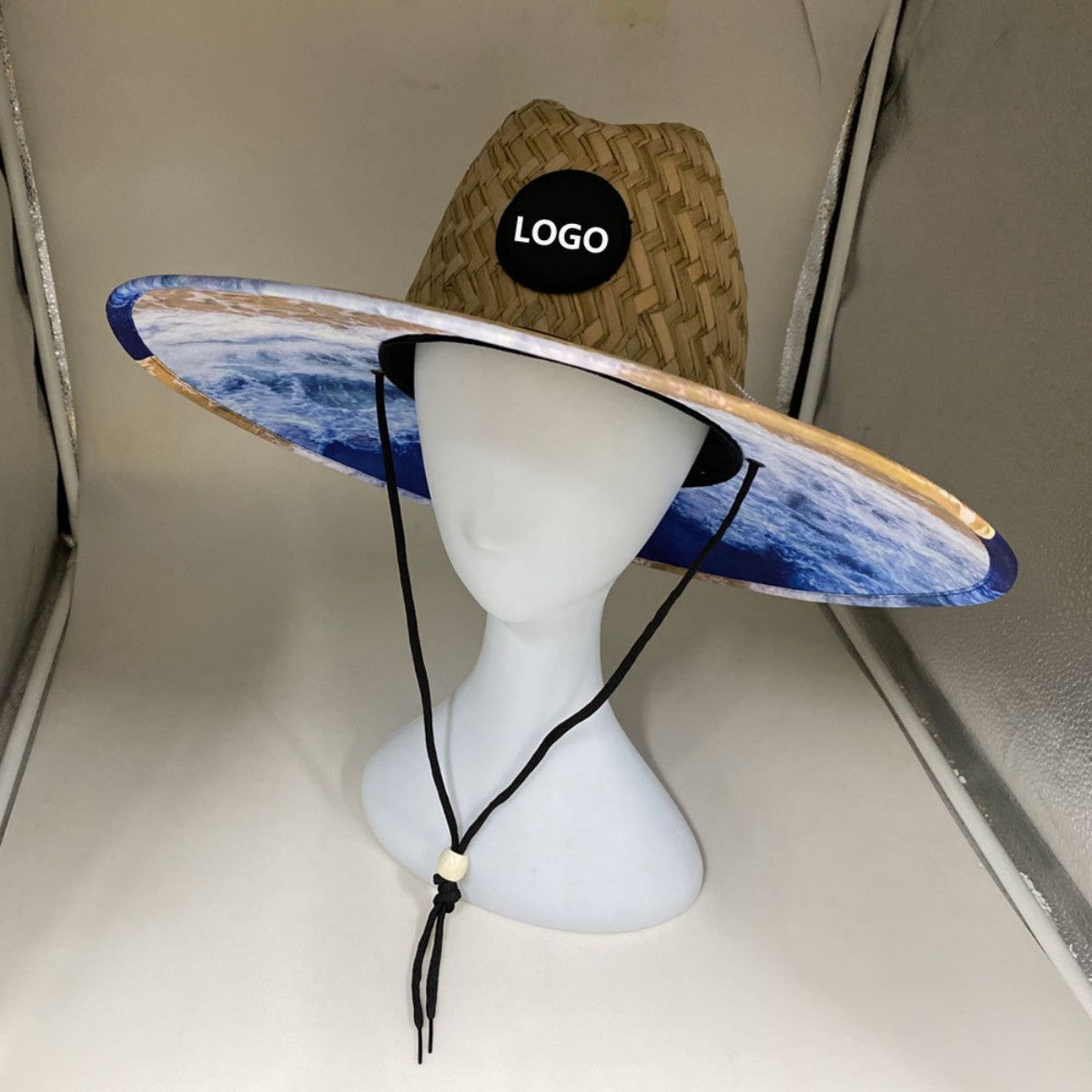 HUPSTL525Customized Sun Protection Straw Hat