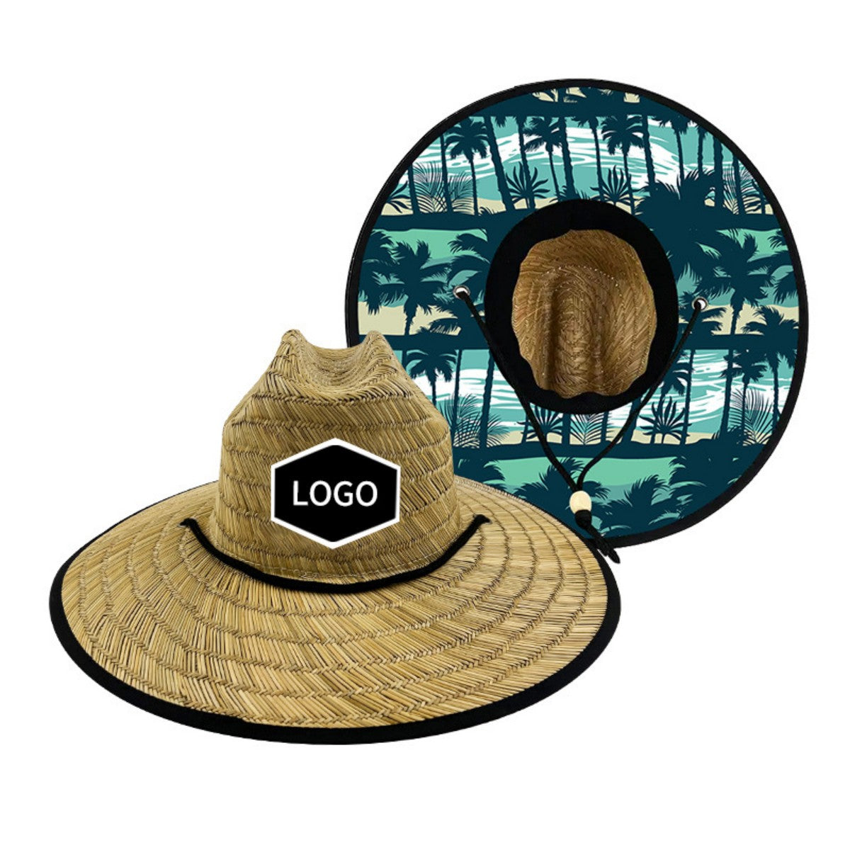 HUPSTL525Customized Sun Protection Straw Hat