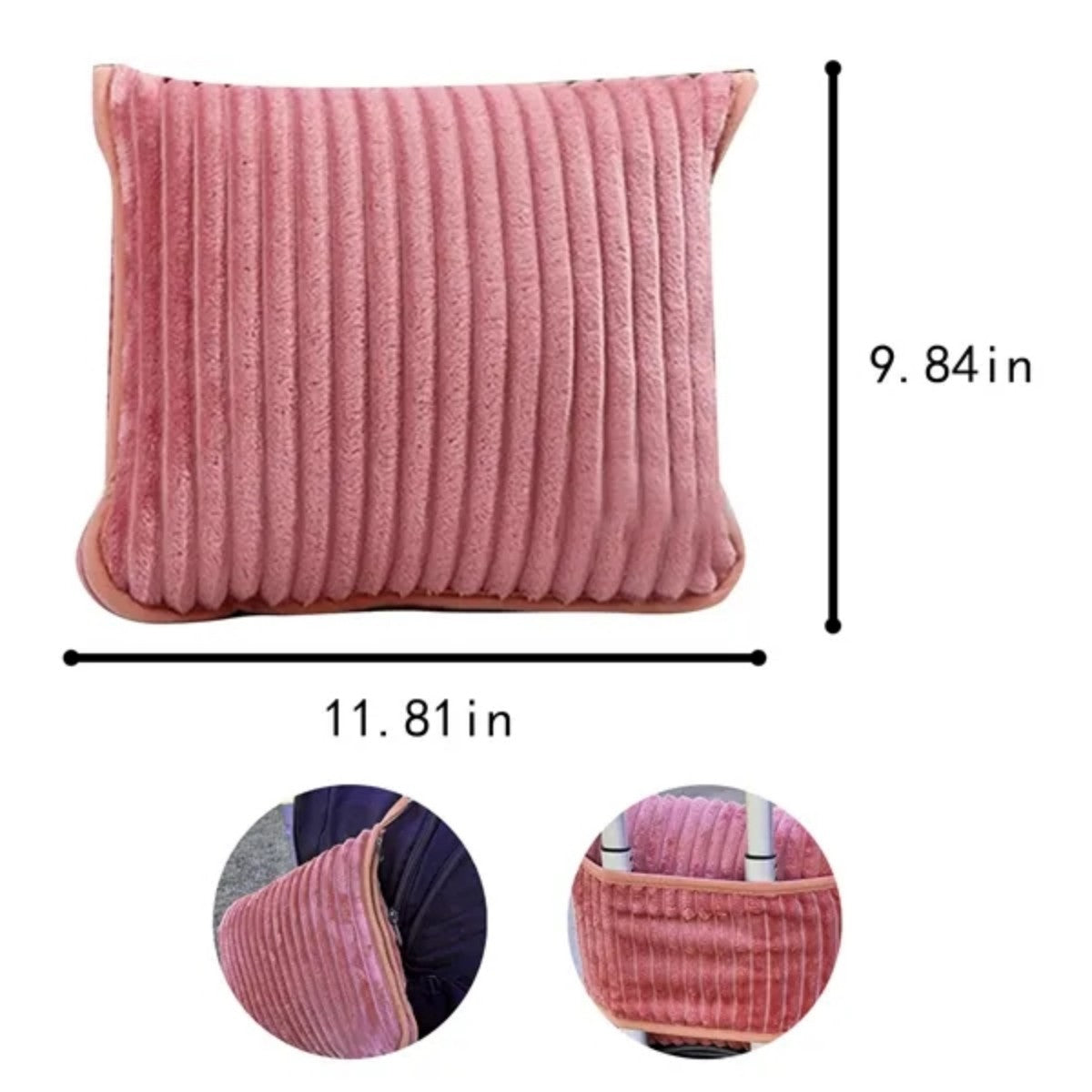 HUPSTL531 Travel Outdoor Airplane Blanket Pillow