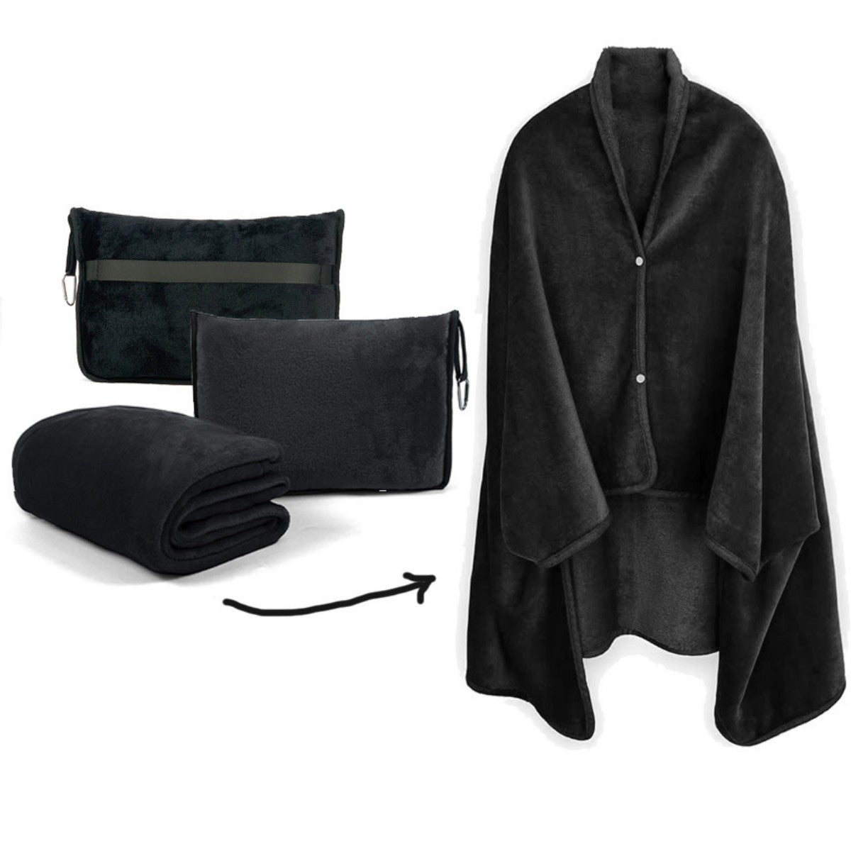 HUPSTL532 Comfortable Folding Pillow Blanket For Shawl