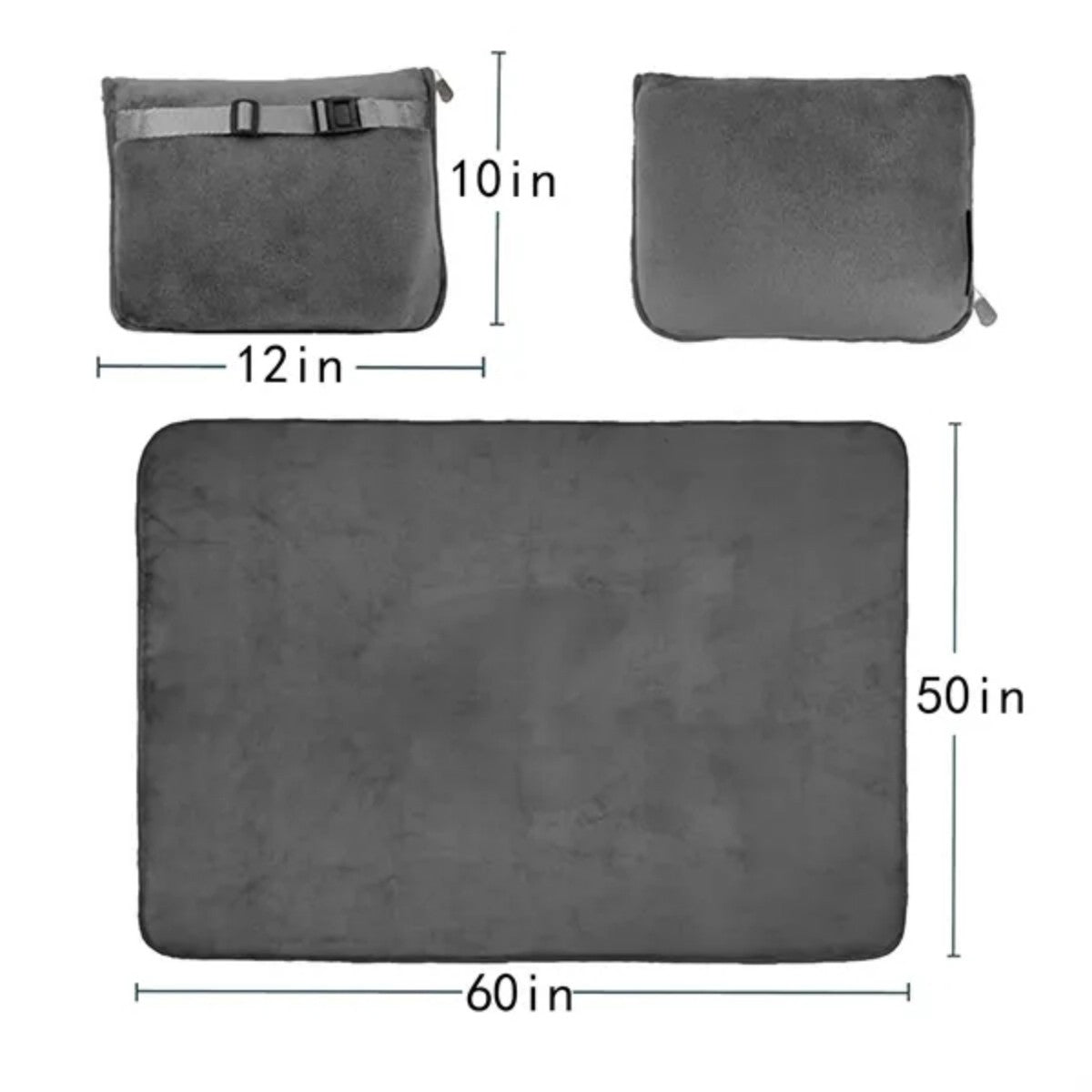 HUPSTL533 Blanket Pillows Are Comfortable And Portable