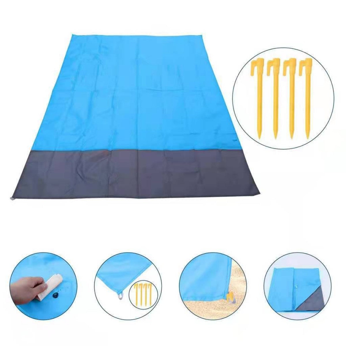 HUPSTL534 Portable Outdoor Picnic Blanket