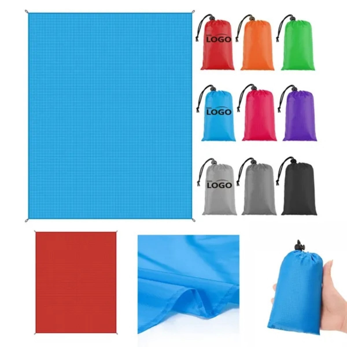HUPSTL535Foldable Picnic Blankets Beach Mat