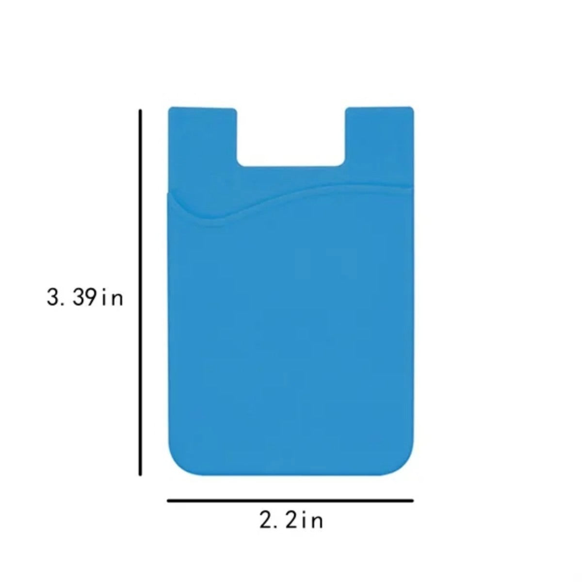 HUPSTL547Silicone Phone Back Sticker Card