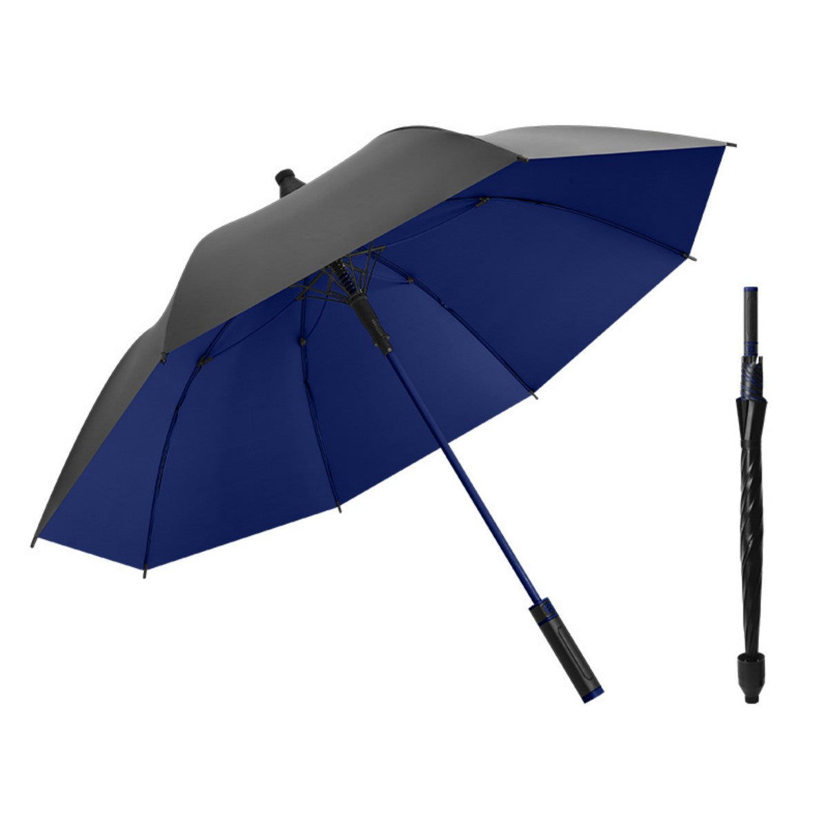 HUPSTL550Long Handle Golf Umbrella With Waterproof Cover