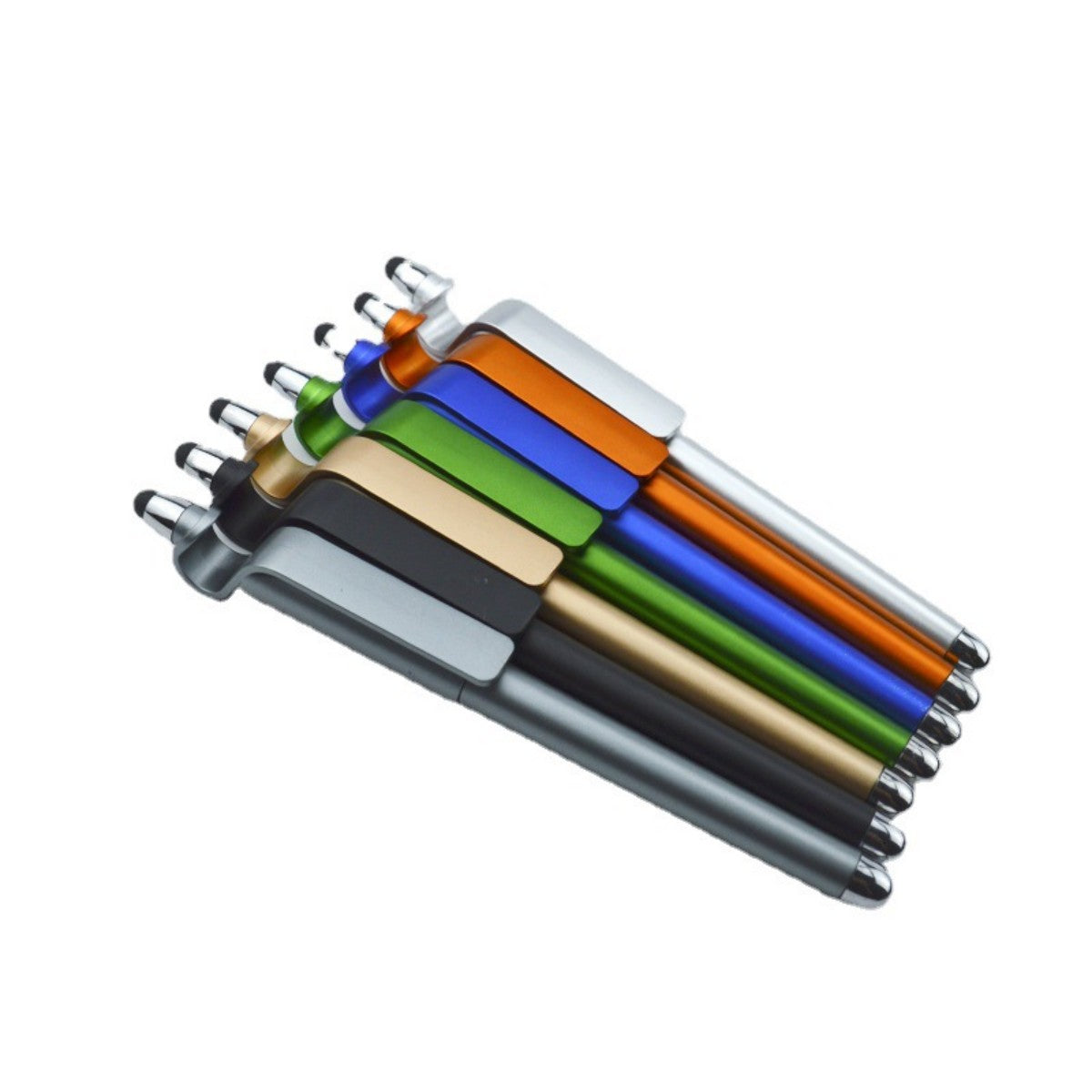 HUPSTL556 Slim Touch Screen Ballpoint Pen For 3-In-1 Phone Stand