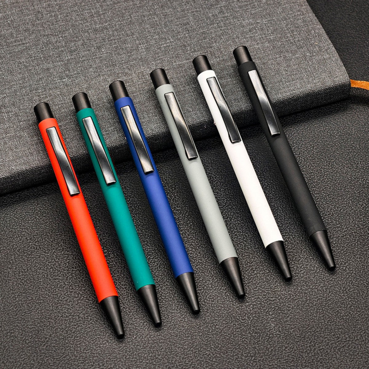 HUPSTL558Press The Metal Aluminum Rod PenBusiness Advertising Pen