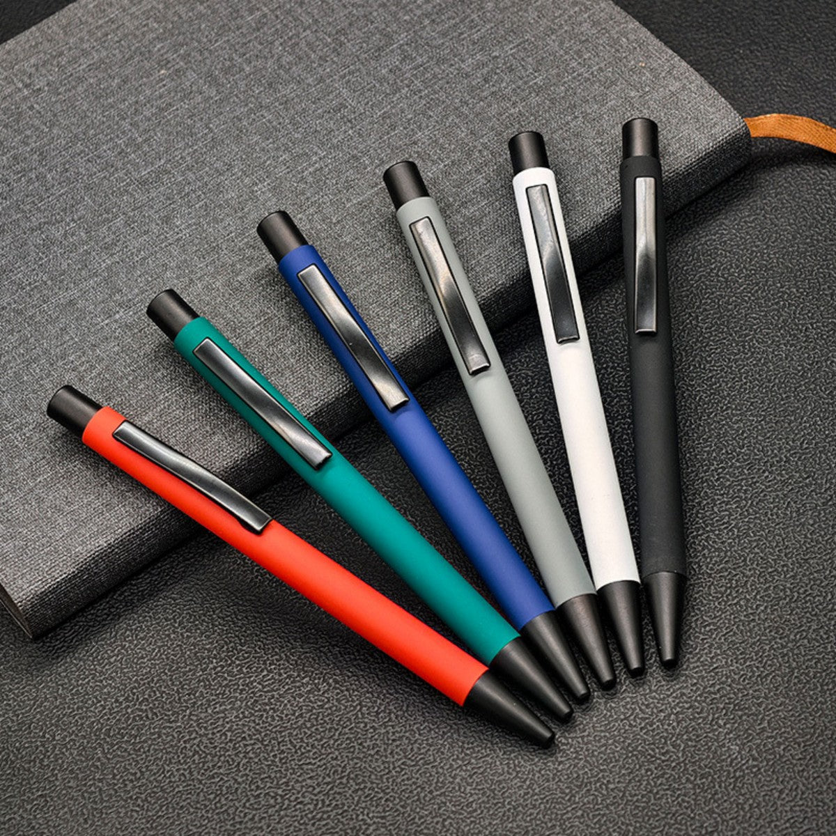 HUPSTL558Press The Metal Aluminum Rod PenBusiness Advertising Pen