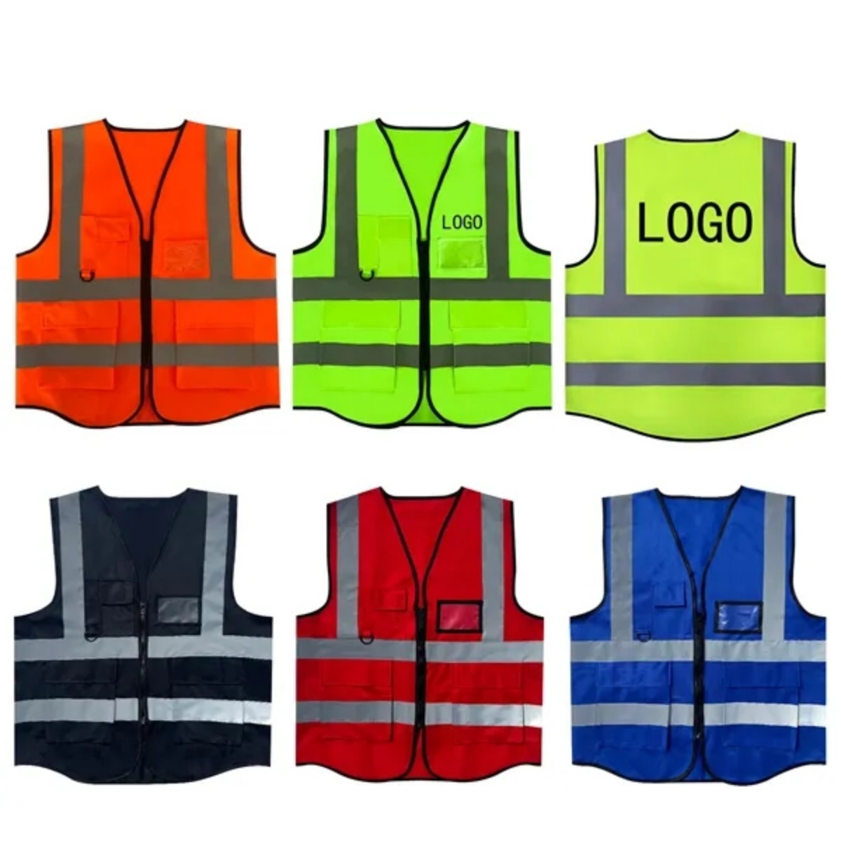HUPSTL561Comfortable And Safe Reflective Vest For Adults