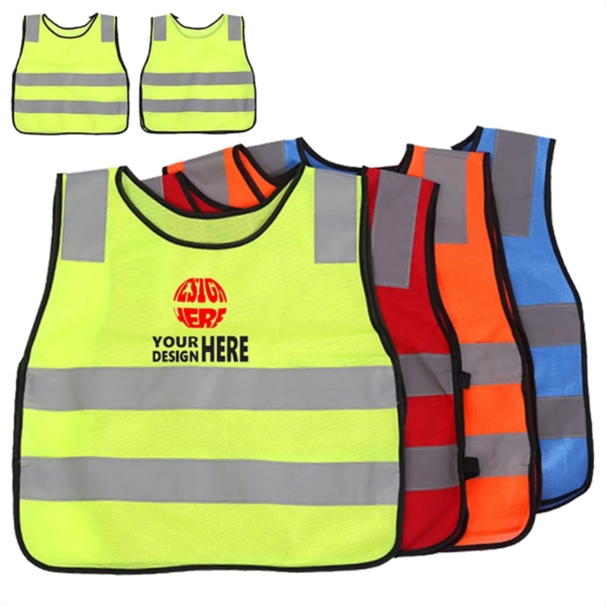 HUPSTL564Kids Safety Visibility Vest
