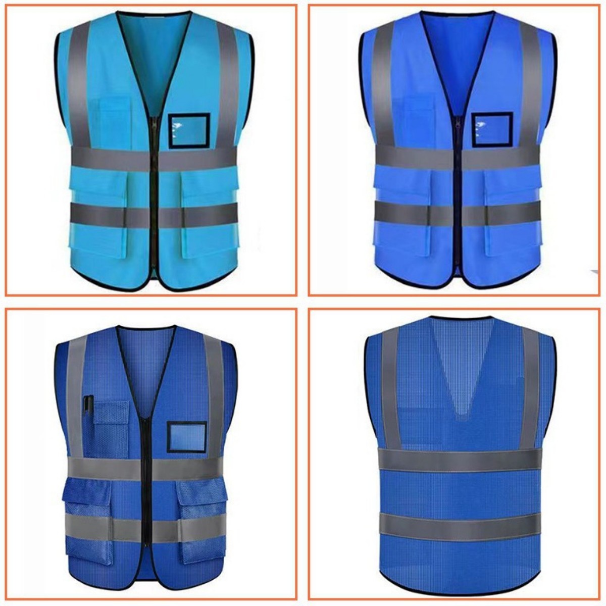 HUPSTL565Reflective Safety Vest For Adults
