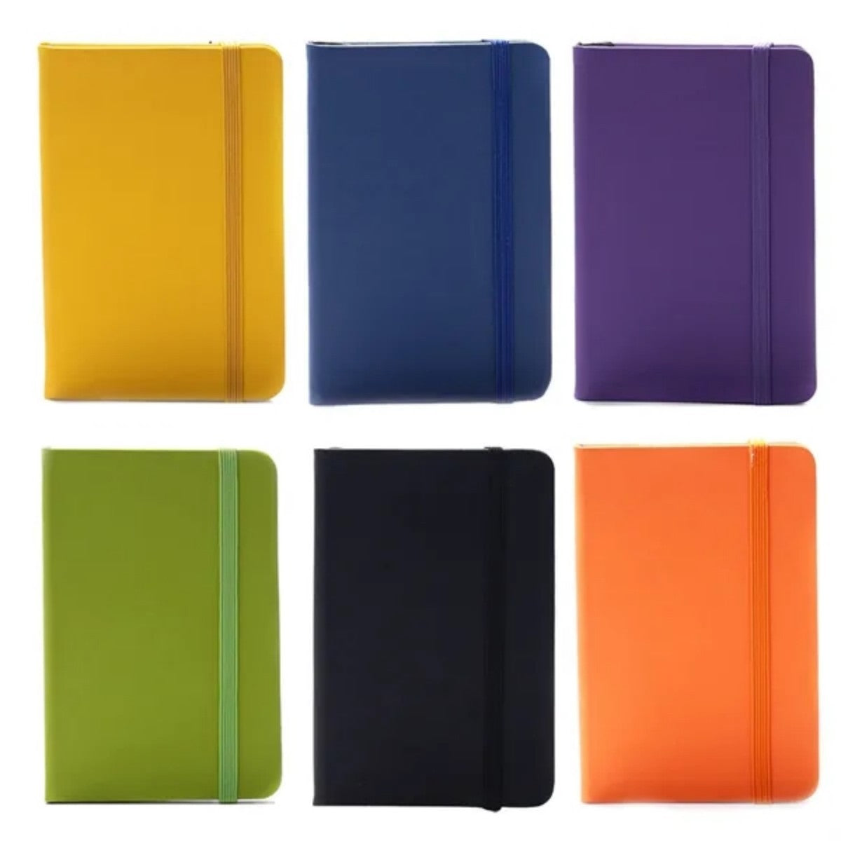 HUPSTL580Color Strap Notebook A6