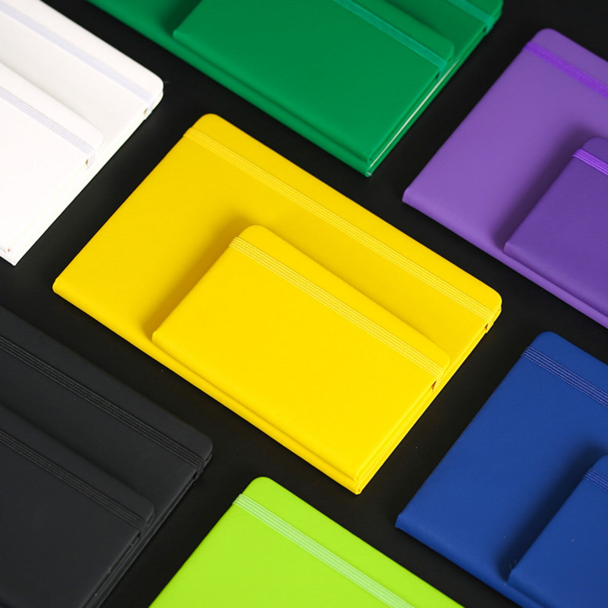 HUPSTL580Color Strap Notebook A6