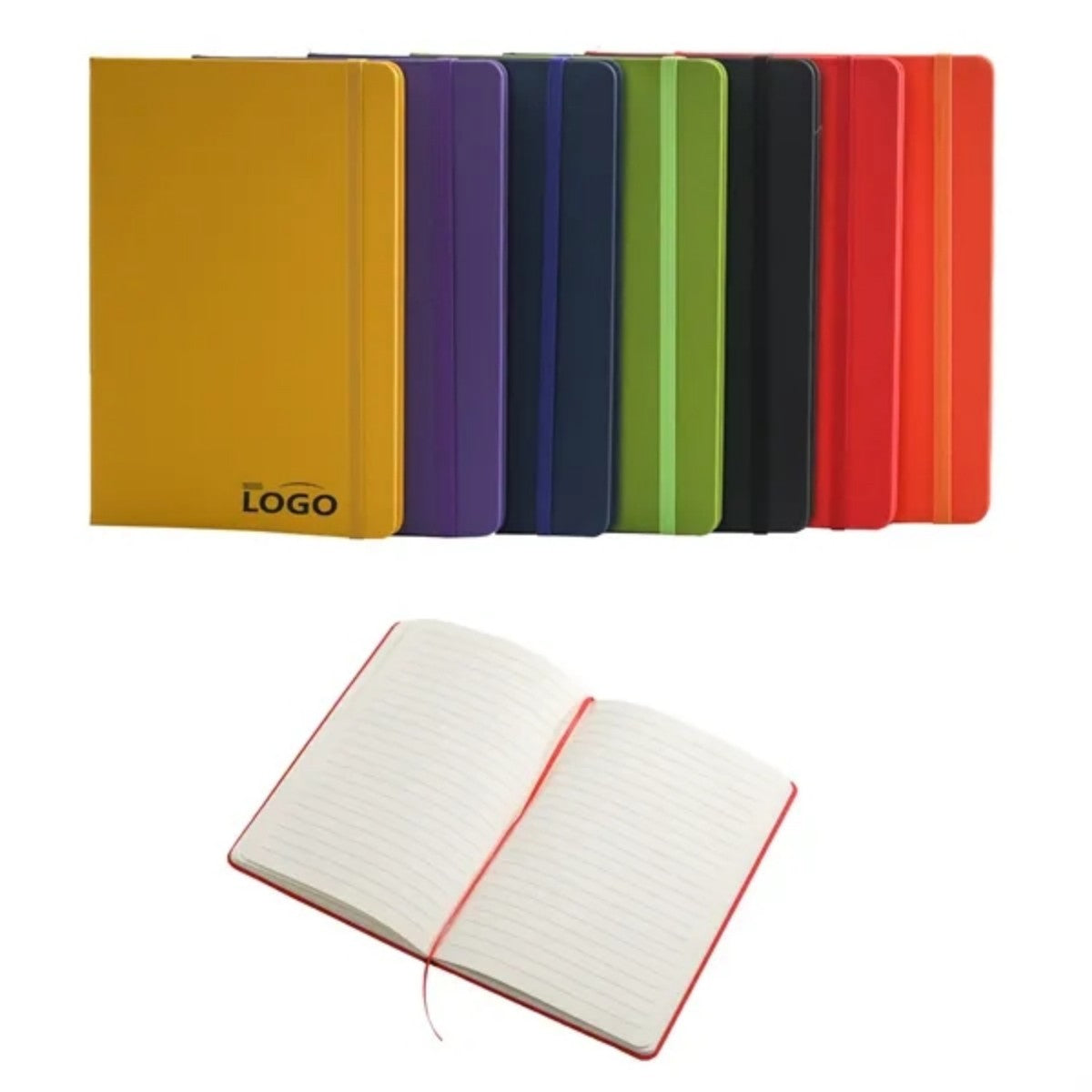 HUPSTL583A5 Hardcover Leather Journaling Notebooks