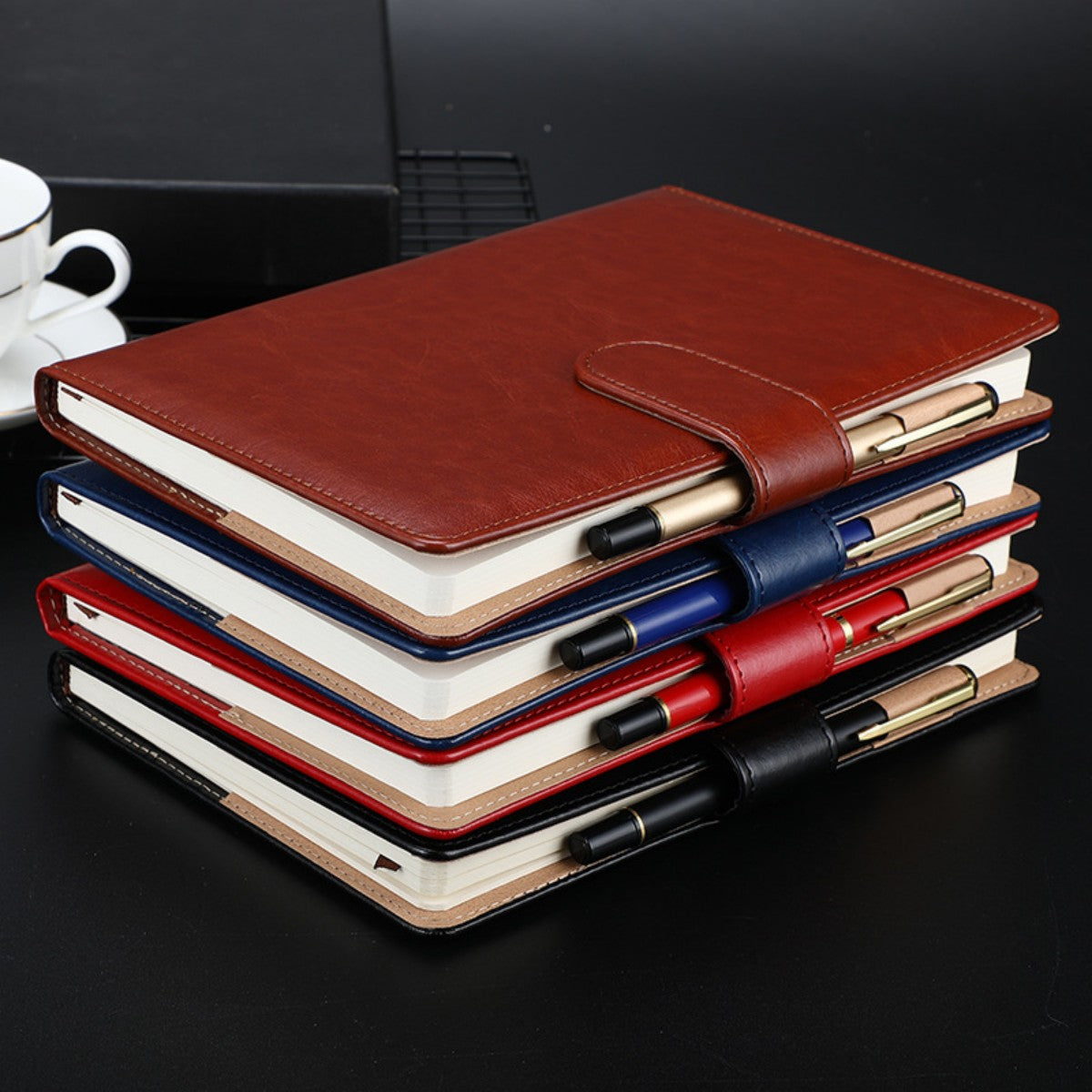 HUPSTL585Business Notebook