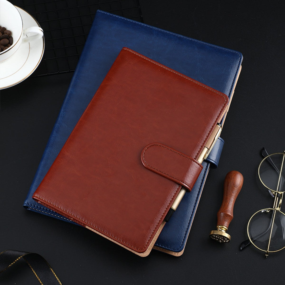 HUPSTL585Business Notebook
