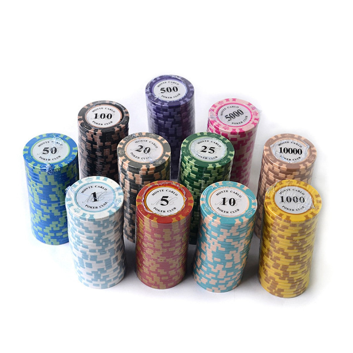 HUPSTL586Ceramic Poker Chips