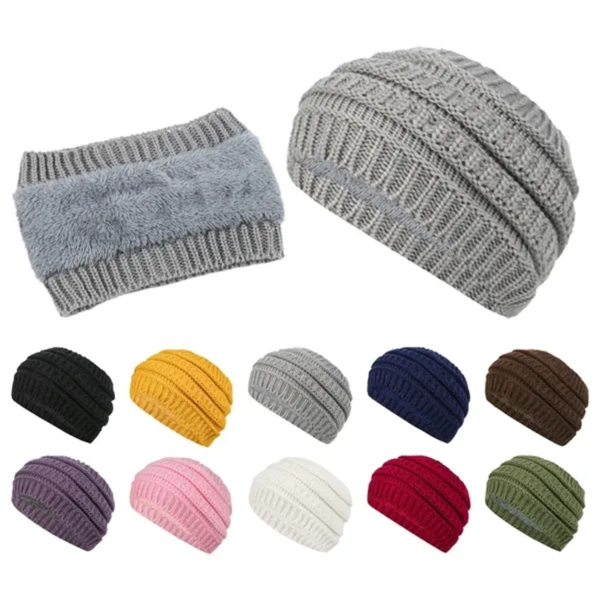 HUPSTL599Thickened Hair Width Side Warm Ear Protector