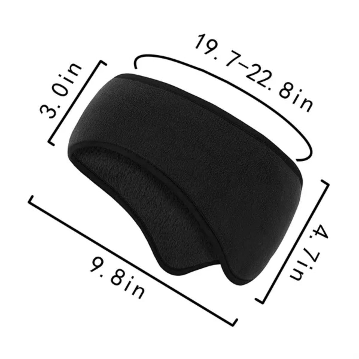HUPSTL600Riding With Warm Headband And Ear Scarf