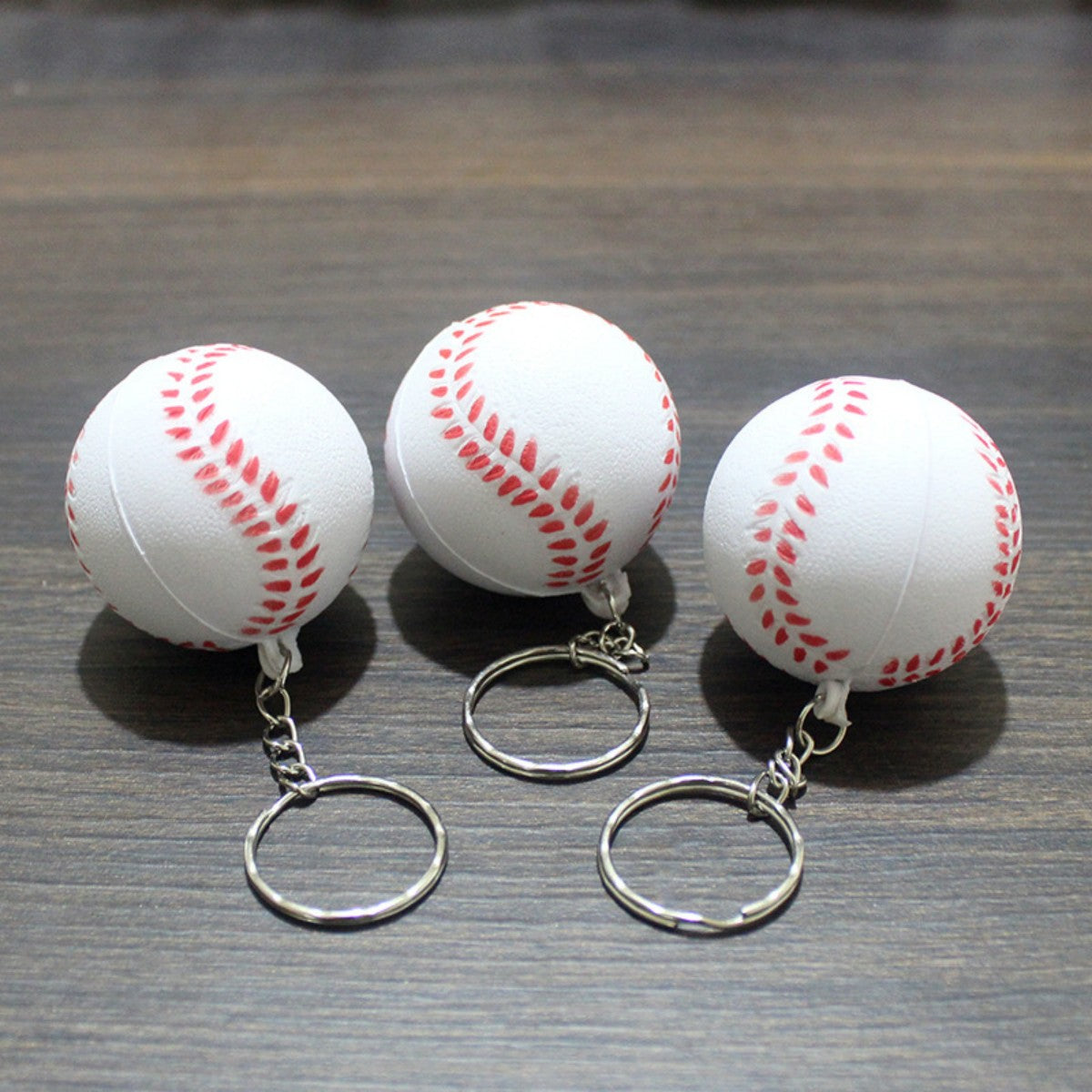 HUPSTL6022in1 Soft Sports Stress Ball Keychain