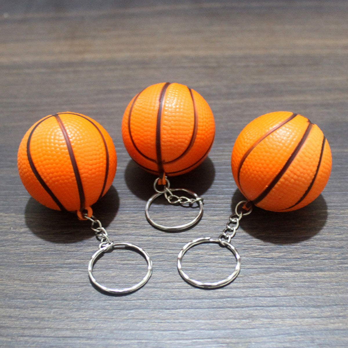 HUPSTL6022in1 Soft Sports Stress Ball Keychain