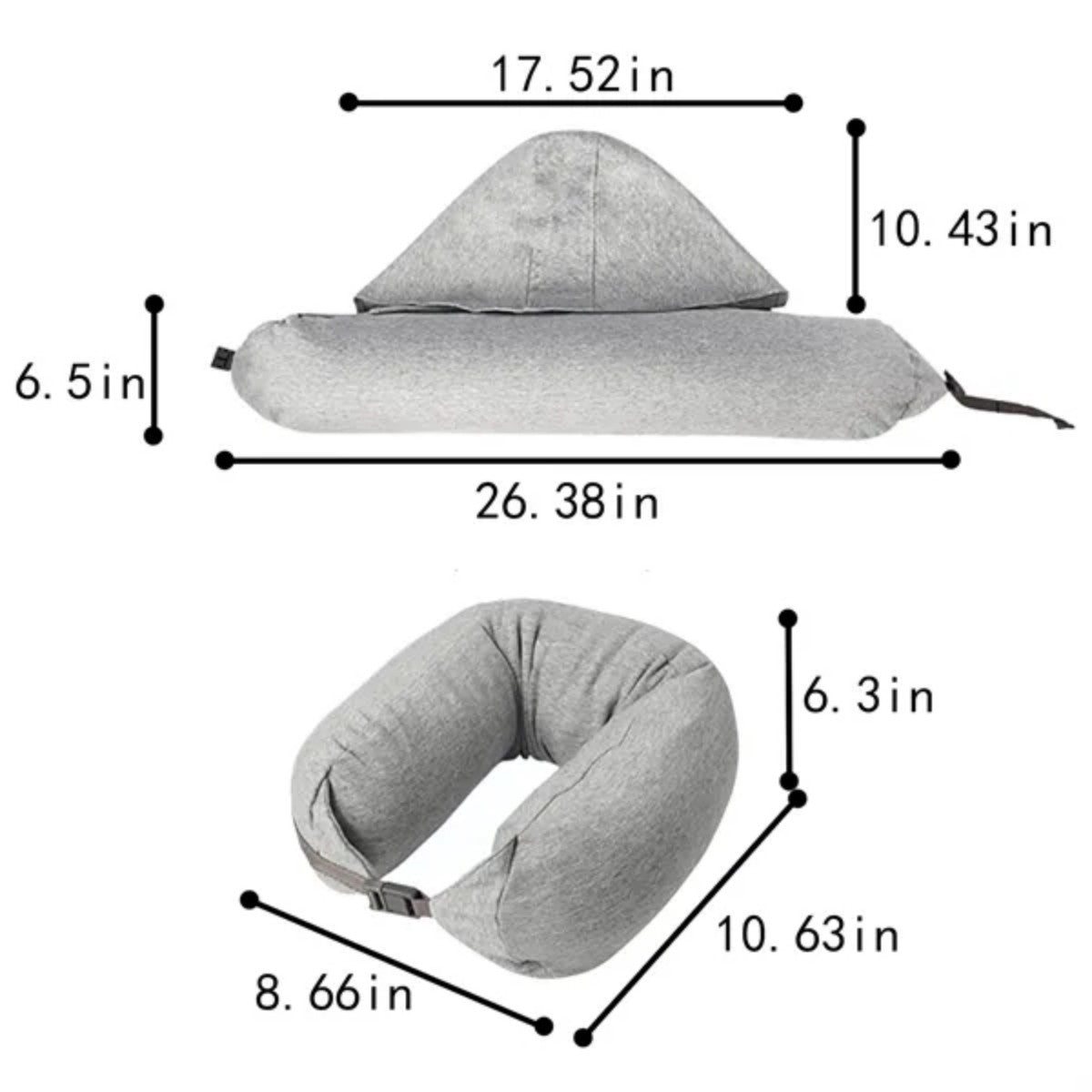 HUPSTL607U-Shaped Pillow Memory Cotton Neck